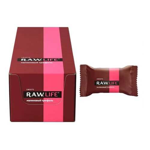 R.A.W. Life Sweets Конфеты (коробка 20шт) (Малиновый трюфель) в Окей