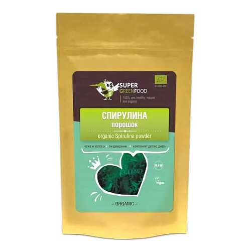 Спирулина Super Green Food порошок 200 г в Окей