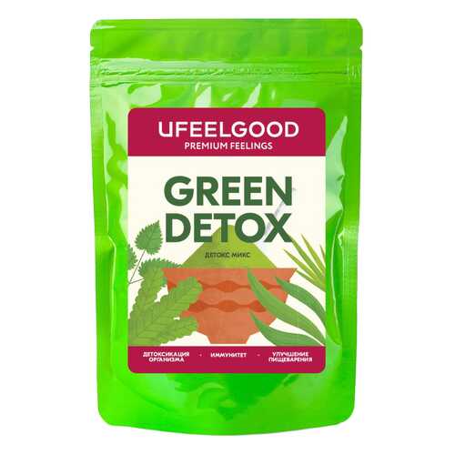 Зеленый детокс микс Ufeelgood Green Detox Boost 200 г в Окей