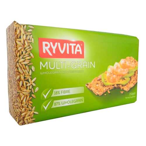Хлебцы Ryvita Многозерновые из цельного зерна multi-grain 12 штук в Окей