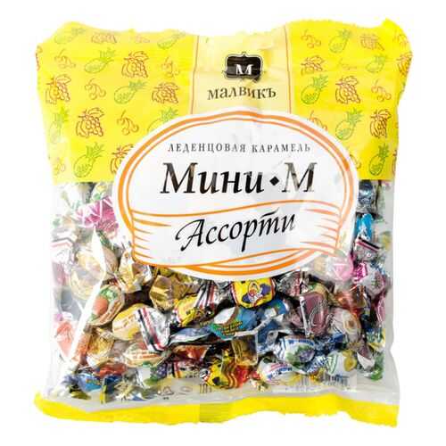 Карамель мини-м Малвикъ ассорти 180 г в Окей