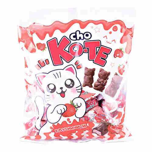 Конфеты Cho ko-te Клубничный, 200гр в Окей