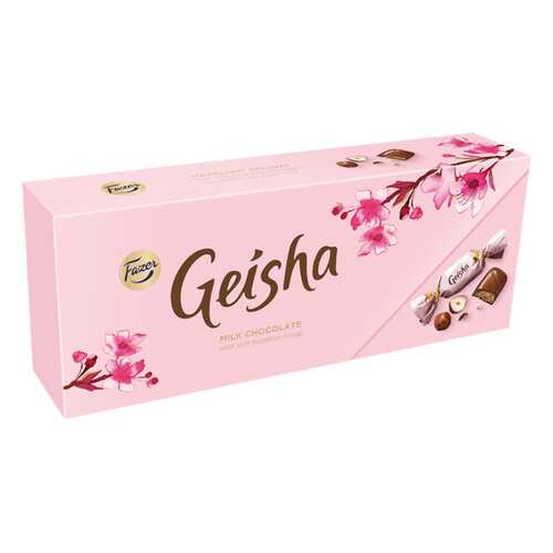 Конфеты Geisha из молочного шоколада с начинкой из тертого ореха 270 г в Окей