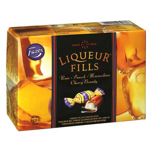 Конфеты шоколадные Liqueur Fills с ликером 150 г в Окей