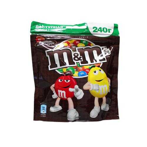 M&M`s конфеты Шоколадный 240 гр 3 упаковки в Окей