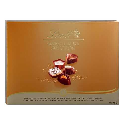 Набор шоколадных конфет Lindt Swiss Luxury ассорти 195 г в Окей