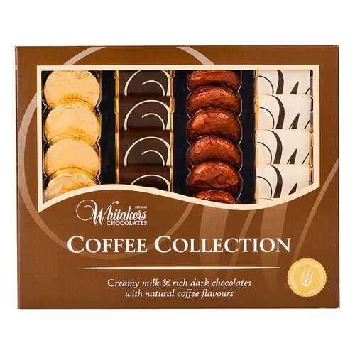 Набор шоколадных конфет Whitakers Chocolates кофейная коллекция 200 г в Окей