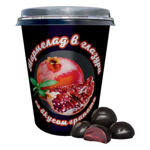 Глазированный мармелад со вкусом граната, 300 г в Окей