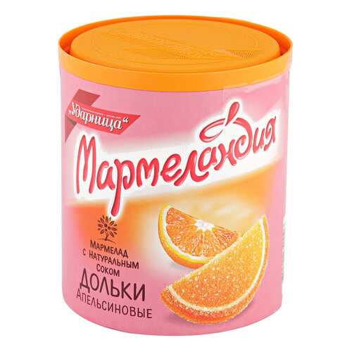 Мармелад МАРМЕЛАНДИЯ апельс.дольки 250г*4 шт в Окей
