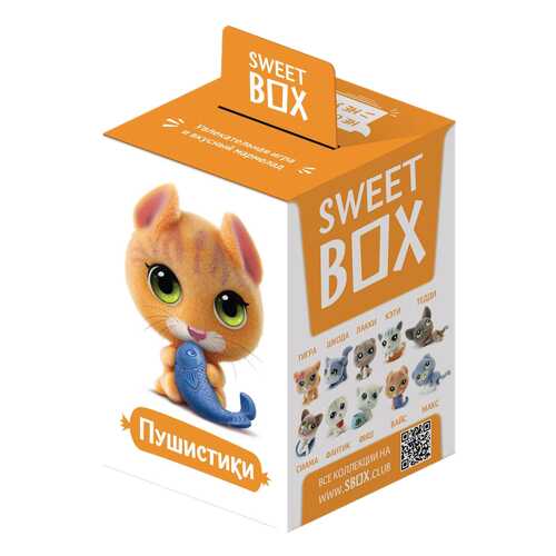 Мармелад Sweet Box с игрушкой котята 10 г в Окей
