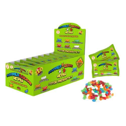 Настольная игра Мармеладские игры, в пакете, 2 серия, 50 гр. Zed Candy в Окей