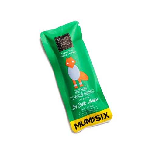 Гречишный шоколад Nature’sownfactory & МUMofSIX молочный 20 г в Окей