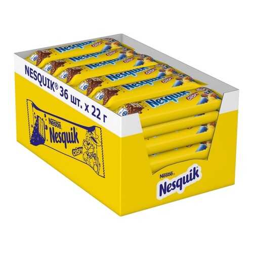 Конфета с хрустящей вафлей Nesquick криспи 22 г в Окей