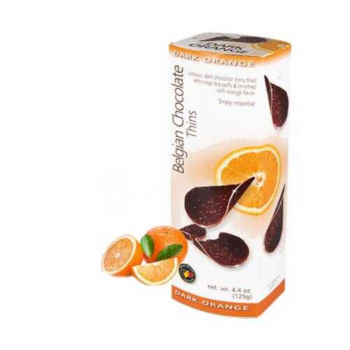 Шоколад BELGIAN CHOCOLATE Thins Orange 80г в Окей