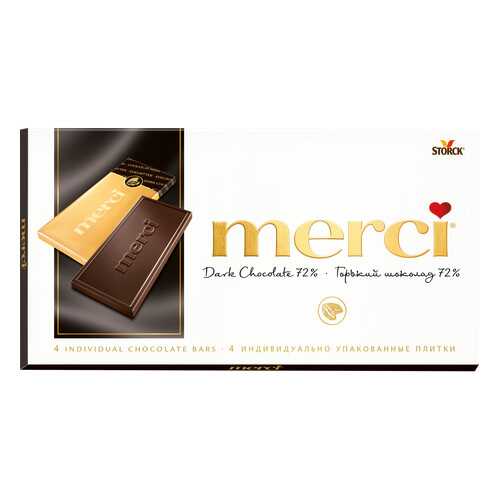 Шоколад горький Merci 72 % 100 г в Окей