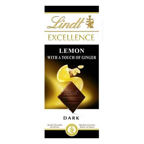 Шоколад Lindt экселленс лимон и имбирь темный 100 г в Окей