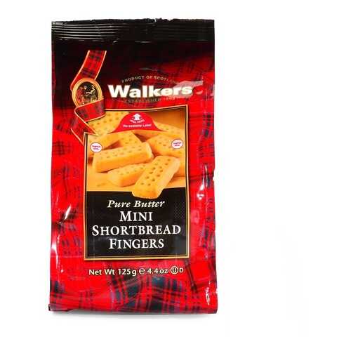 Мини-печенье Walkers Пальчики песочное 125 г Великобритания в Окей
