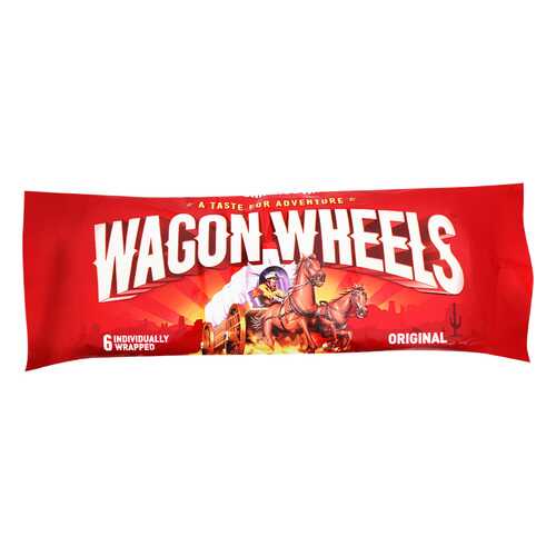 Печенье Wagon wheels Original с суфле 216г в Окей