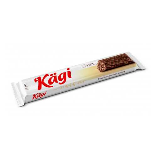 Вафли Kaegi Classic в молочном шоколаде 24*25 г в Окей
