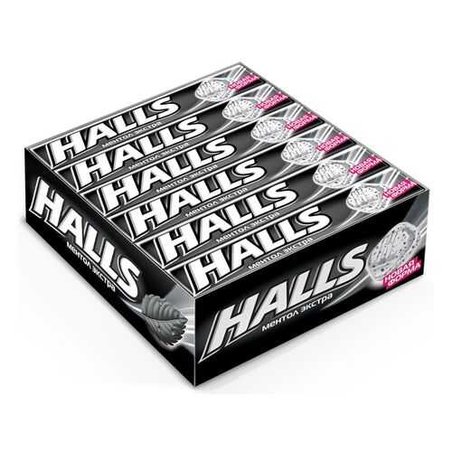 Карамель Halls ментол эвкалипт 12 шт в Окей