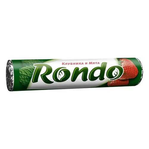 Освежающие конфеты Rondo клубника и мята 30 г в Окей