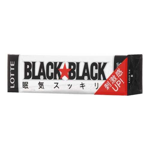 Жевательная резинка Lotte black black в Окей