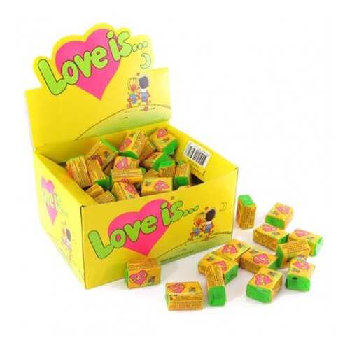 Жевательная резинка Love is кокос-ананас 4.2 г 100 г в Окей