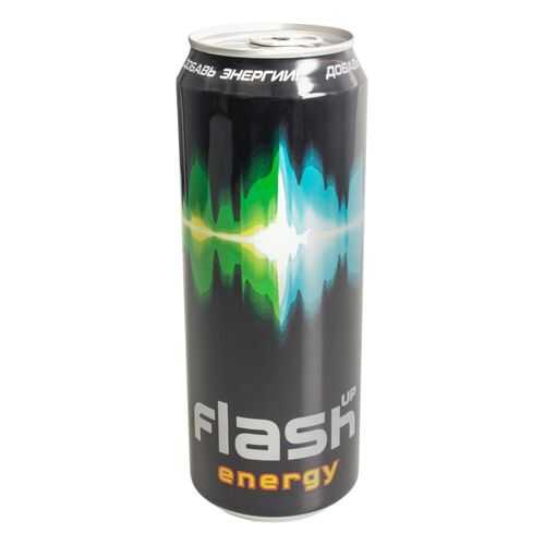 Напиток энергетический Flash Up energy жестяная банка 0.45 л в Окей