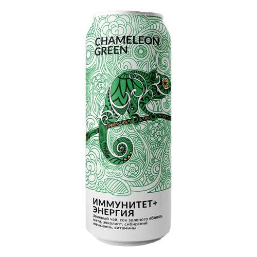 Напиток Green Chameleon энергетический без сахара эвкалипт 500 мл в Окей