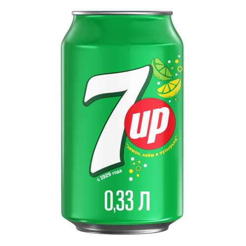 Газ. нап 7UP ж/б 0,33л*12 шт в Окей