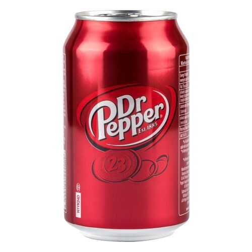 Напиток безалкогольный Dr.Pepper сильногазированный жестяная банка 0.33 л в Окей