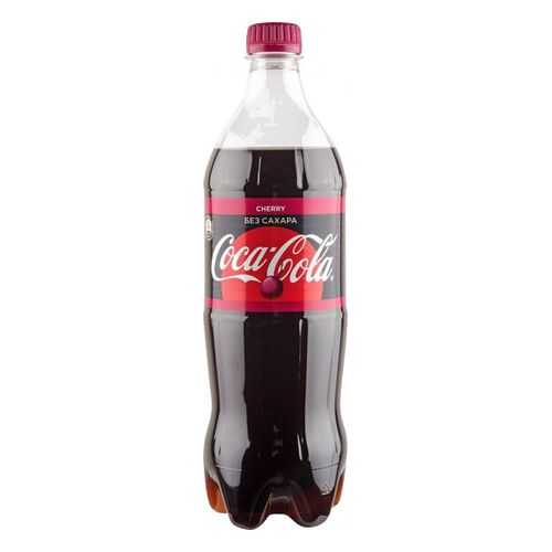 Напиток безалкогольный сильногазированный Coca-Cola cherry пластик 0.9 л в Окей