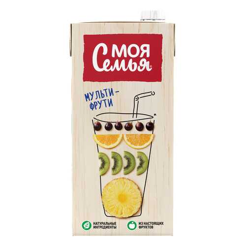 Напиток сокосодержащий Моя Семья мульти-фрути 1.93 л в Окей