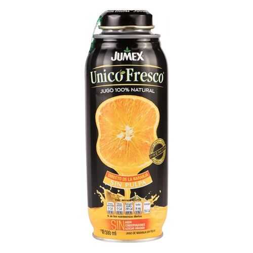 Сок апельсин Jumex unico fresco jugo naranja sin pulpa 500 мл в Окей